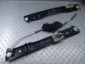 Front window lifting mechanism without motor