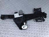 Rear door window regulator with motor