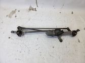 Front wiper linkage and motor