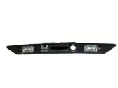 Trunk door license plate light bar