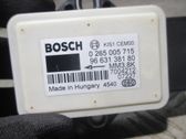 ESP acceleration yaw rate sensor