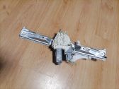 Rear door window regulator with motor