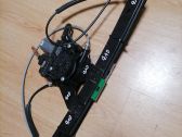 Front door window regulator with motor