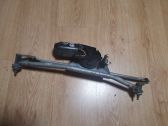 Front wiper linkage and motor
