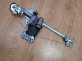 Rear door window regulator with motor
