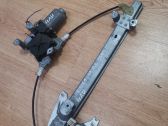 Rear door window regulator with motor