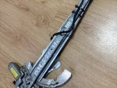 Front door window regulator with motor