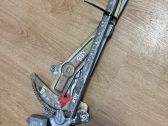 Front door window regulator with motor