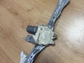 Rear door window regulator with motor