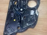 Rear window lifting mechanism without motor