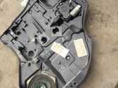 Rear door window regulator with motor