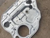 Rear window lifting mechanism without motor