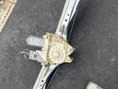 Rear door window regulator with motor
