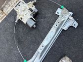 Rear door window regulator with motor