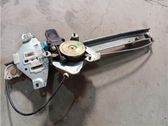 Rear door window regulator with motor