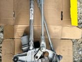 Front wiper linkage and motor