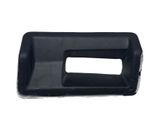 Sliding door rail trim