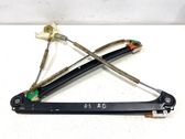 Front window lifting mechanism without motor