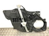 Front window lifting mechanism without motor