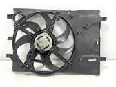 Radiator cooling fan shroud