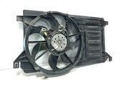 Radiator cooling fan shroud