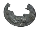 Front brake disc dust cover plate