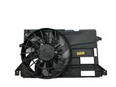 Radiator cooling fan shroud