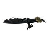Rear window lifting mechanism without motor