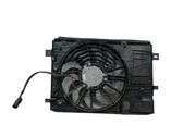 Radiator cooling fan shroud