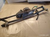 Front wiper linkage and motor