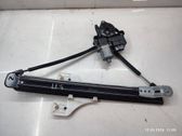 Rear door window regulator with motor