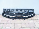 Front bumper upper radiator grill
