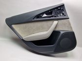 Rear door card panel trim