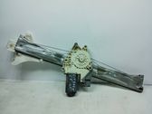 Rear door window regulator with motor