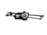 Front wiper linkage and motor