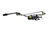 Front wiper linkage and motor