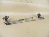 Front wiper linkage and motor