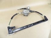 Front door window regulator with motor
