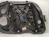 Front window lifting mechanism without motor