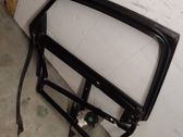 Rear window lifting mechanism without motor