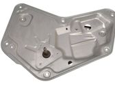 Rear door manual window regulator