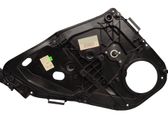 Rear door manual window regulator