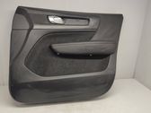 Front door card panel trim