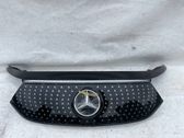 Front bumper upper radiator grill