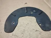 Front brake disc dust cover plate