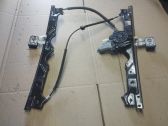 Front door window regulator with motor