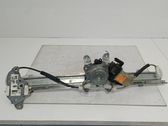 Rear door window regulator with motor