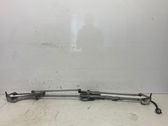 Front wiper linkage and motor