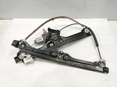 Front door window regulator with motor