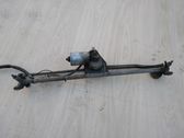 Tringlerie et moteur d'essuie-glace avant